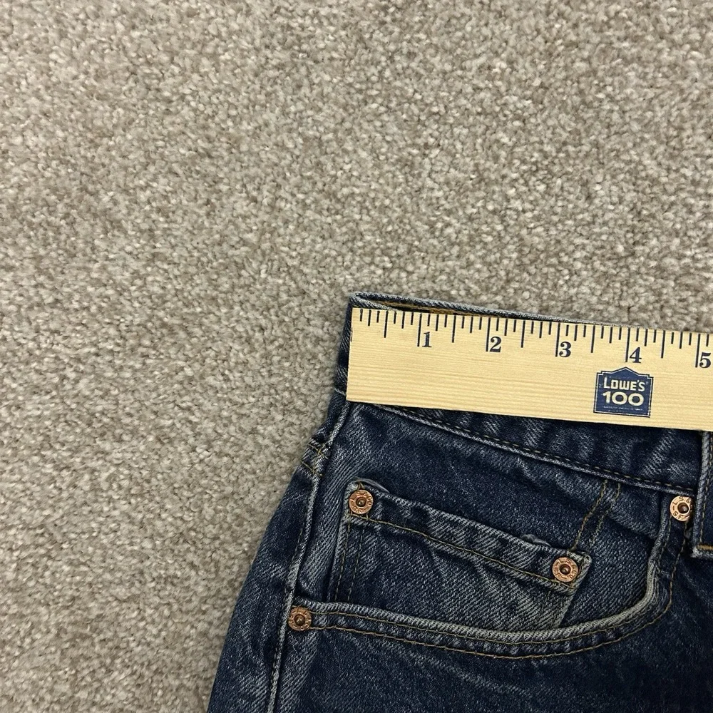 VTG Levis 505 Men's 34x30 Straight Leg Distressed‎ Denim Red Tab Made In USA